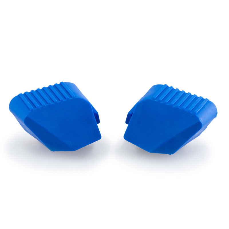 PUIG RUBBER ENDS BY PAIR FR.SLIDERS PRO C/BLUE 5533A