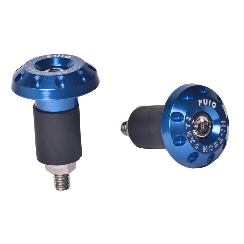 PUIG BAR ENDS ALUMINIUM RACE UNIVERSAL C/BLUE 6222A