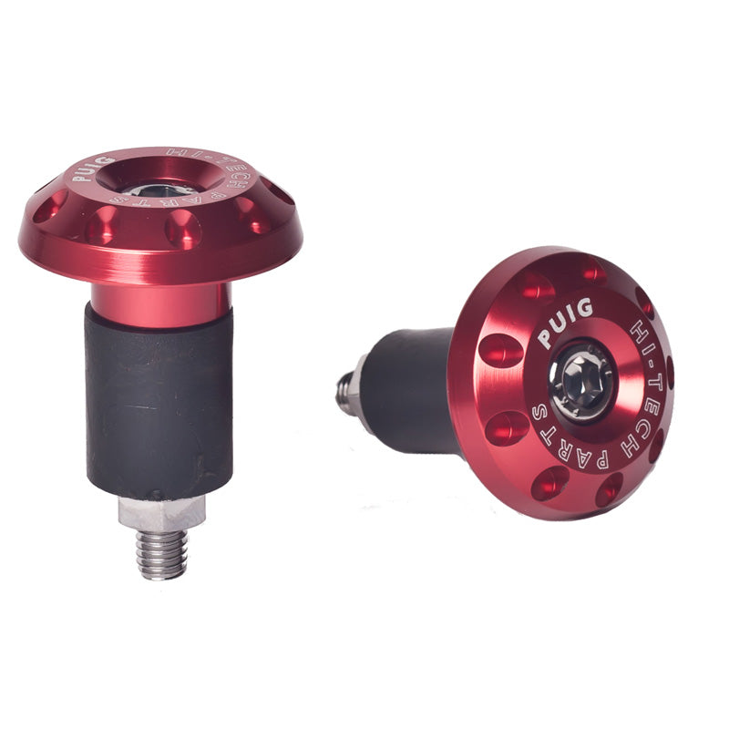 PUIG BAR ENDS ALUMINIUM RACE UNIVERSAL C/RED 6222R
