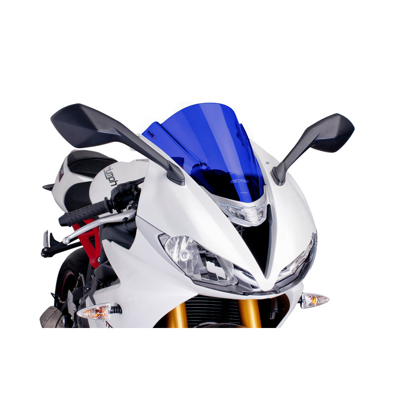 PUIG Z-RACING SCREEN TRIUMPH DAYTONA 675/R 13-17' C/BLU 6498A
