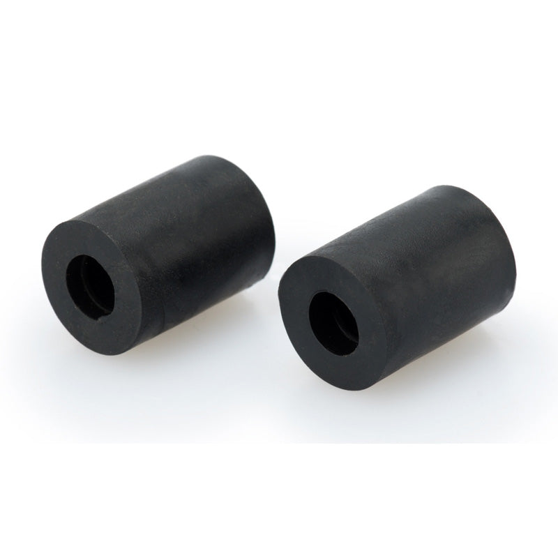PUIG SILENBLOCK BAR ENDS DIM.15MM. C/BLACK 6816N