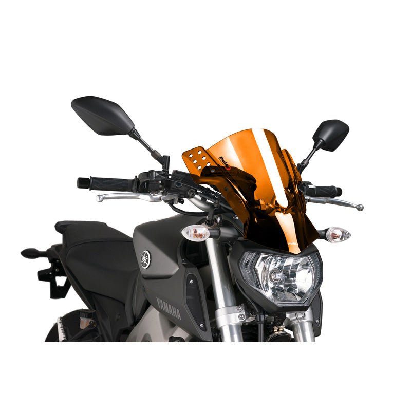 PUIG WINDSHIELD MOD. RAFALE C/ORANGE 6894T