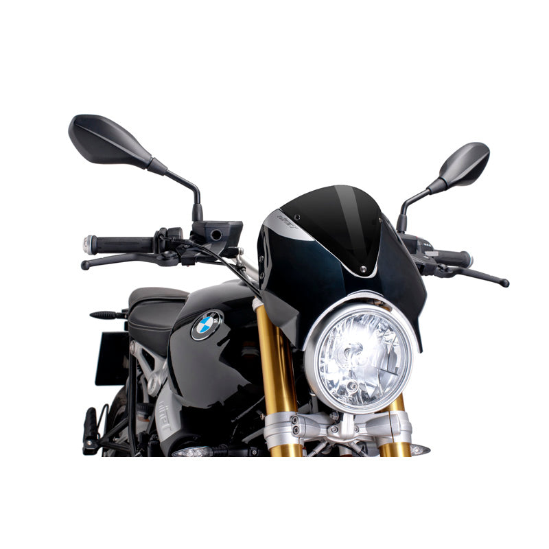 PUIG WSCREEN NAKED BMW R NINE T (14-15) BLACK 7012N