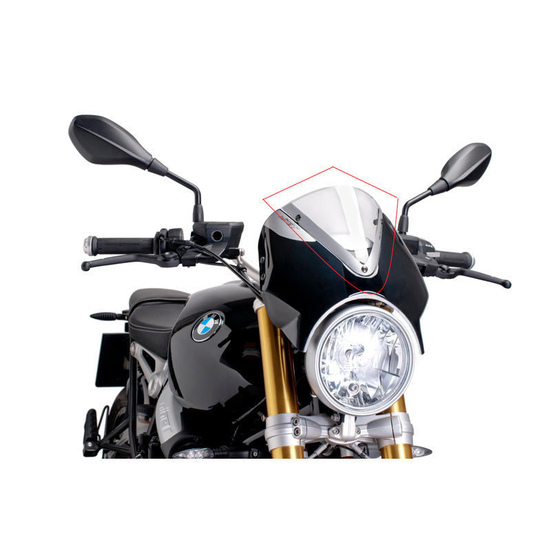 PUIG WINDSHIELD NEW GENERATION BMW R NINE T 14'-18'CUP 7012W