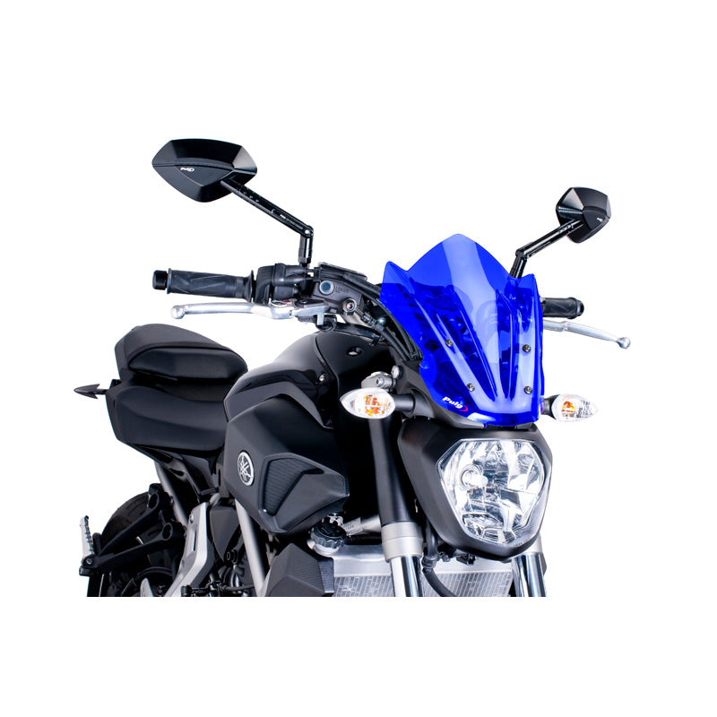 PUIG WINDSHIELD NEW GEN SPORT YAMAHA MT07 14'-17' C/BL 7015A