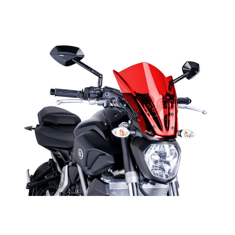 PUIG SCREEN NEW GEN TOURING YAMAHA MT07 14'-17' C/RED 7016R