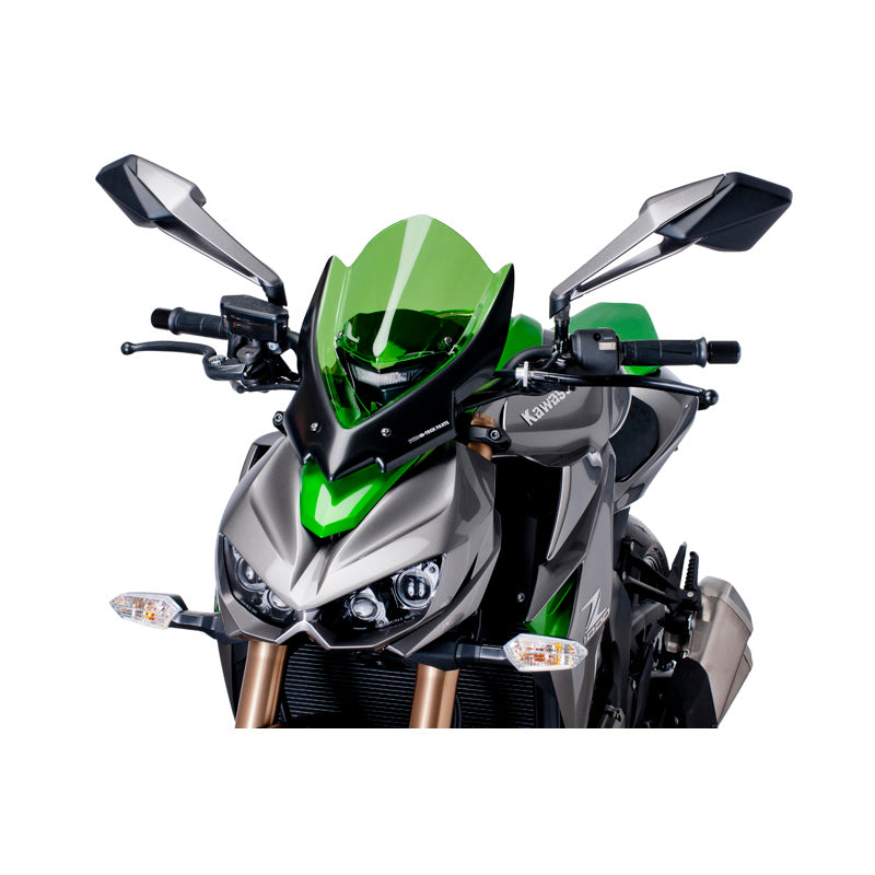 PUIG TOURING WSCREEN KAW Z1000 (2014) GREEN 7514V