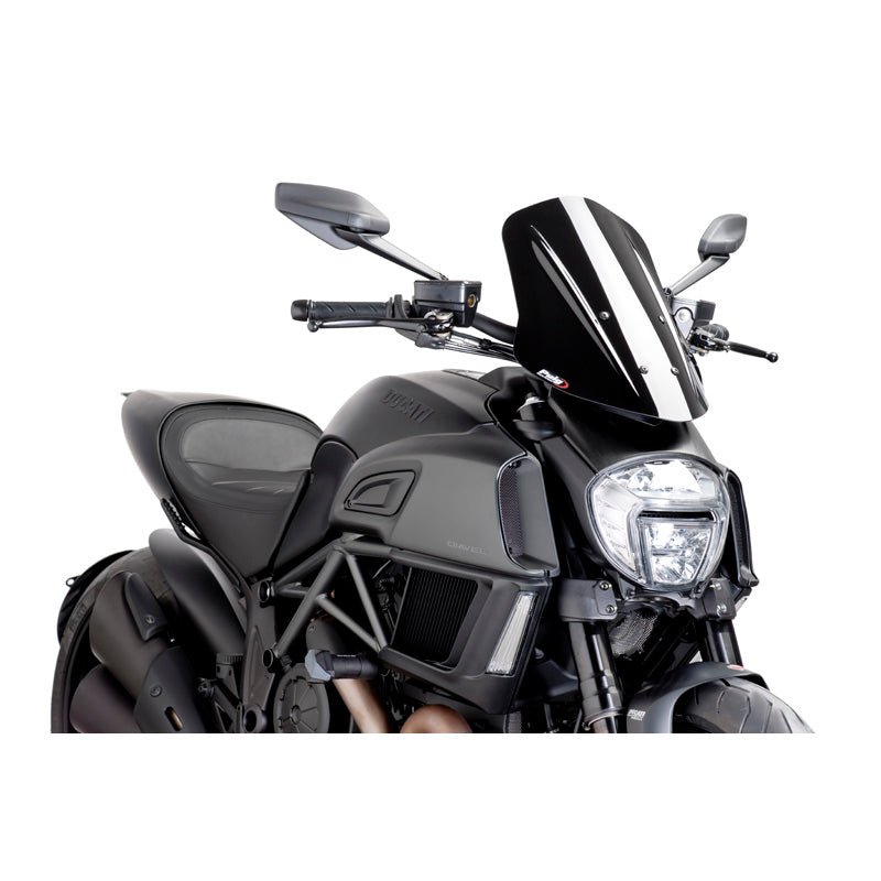 PUIG SCREEN NEW GENERATION TOURING DIAVEL 14'-18' C/BL 7570N
