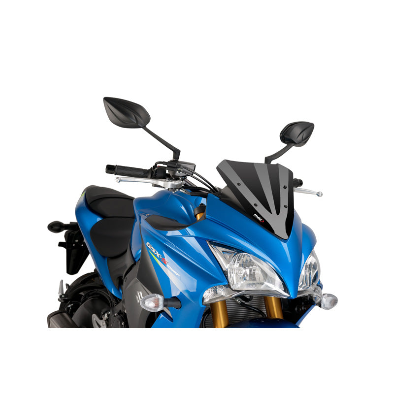 PUIG RACING WSCREEN GSXS1000 (15-16) BLACK 7639N