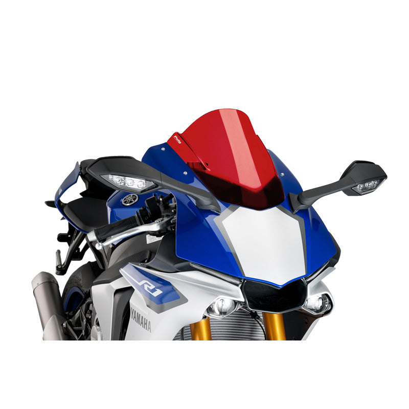 PUIG Z-RACING SCREEN YAMAHA YZF-R1 15'-18' C/RED 7648R