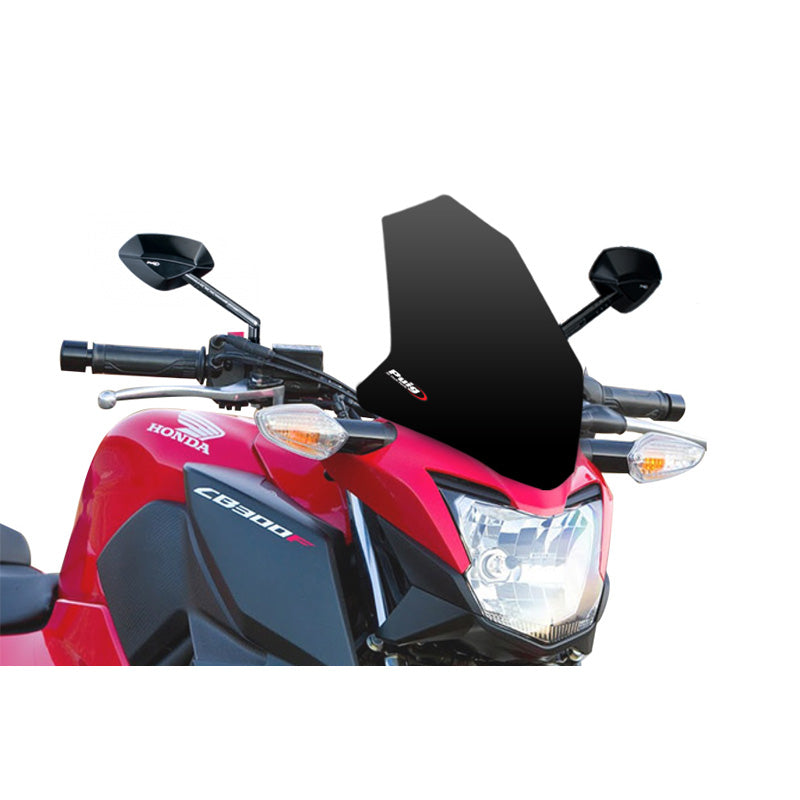 PUIG NAKED GEN WSCREEN HONDA CB300F 15 BLACK 7655N