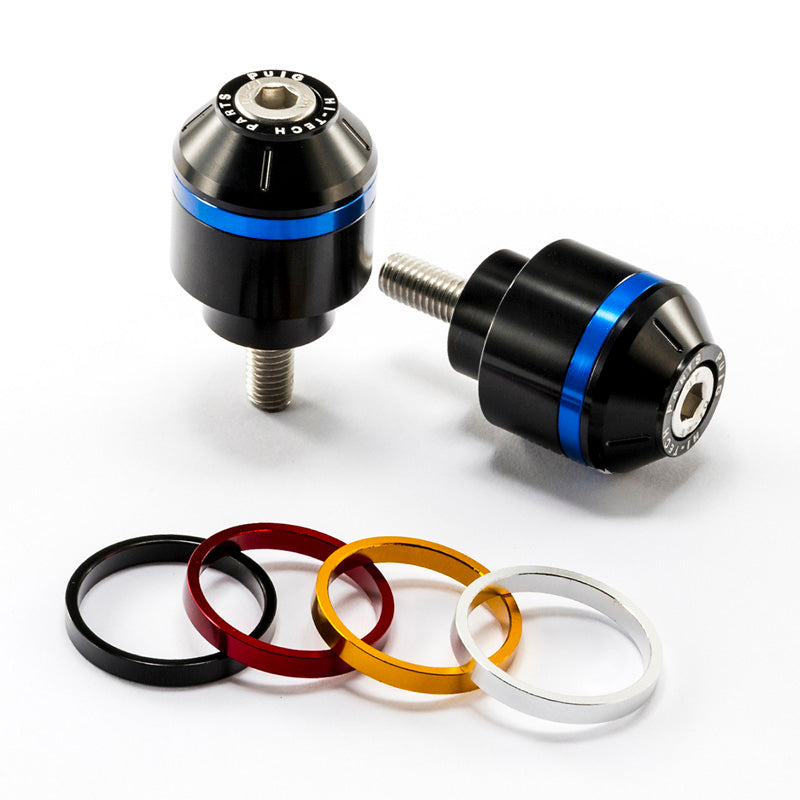 PUIG SHORT BAR END W/RINGS BMW F800GT C/BLACK 8017N