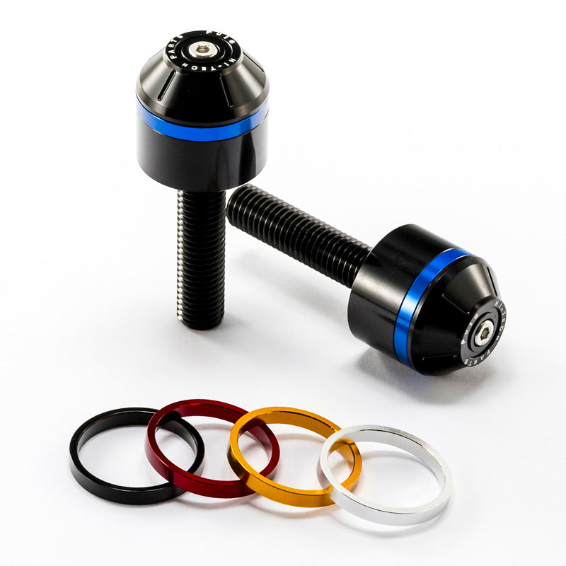 PUIG SHORT BAR END W/RINGS BMW R NINE T C/BLACK 8021N