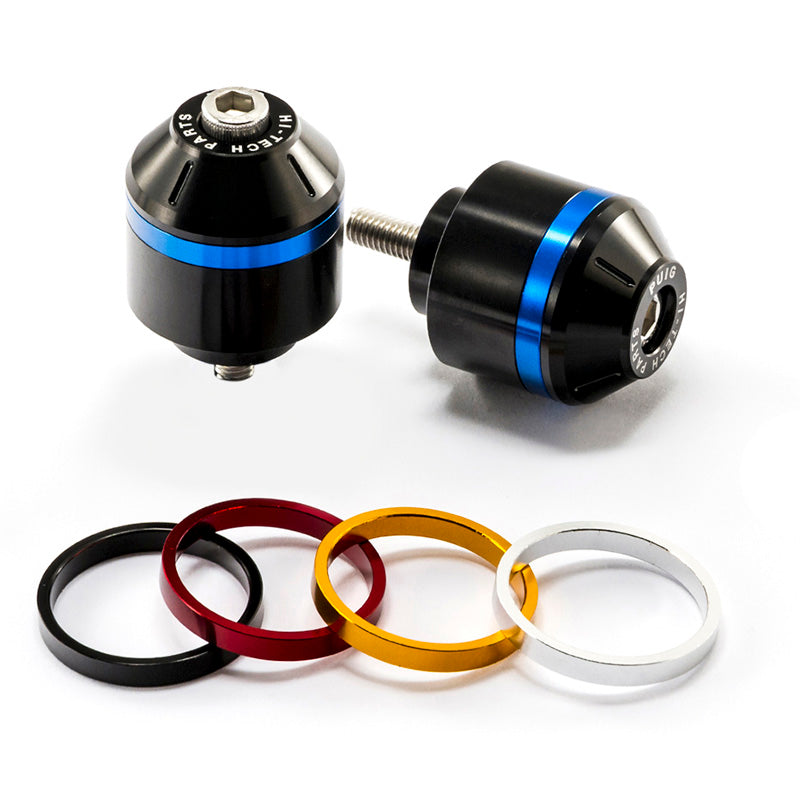 PUIG SHORT BAR END W/RINGS FJR1300A/AS 01'-15' C/BLACK 8160N