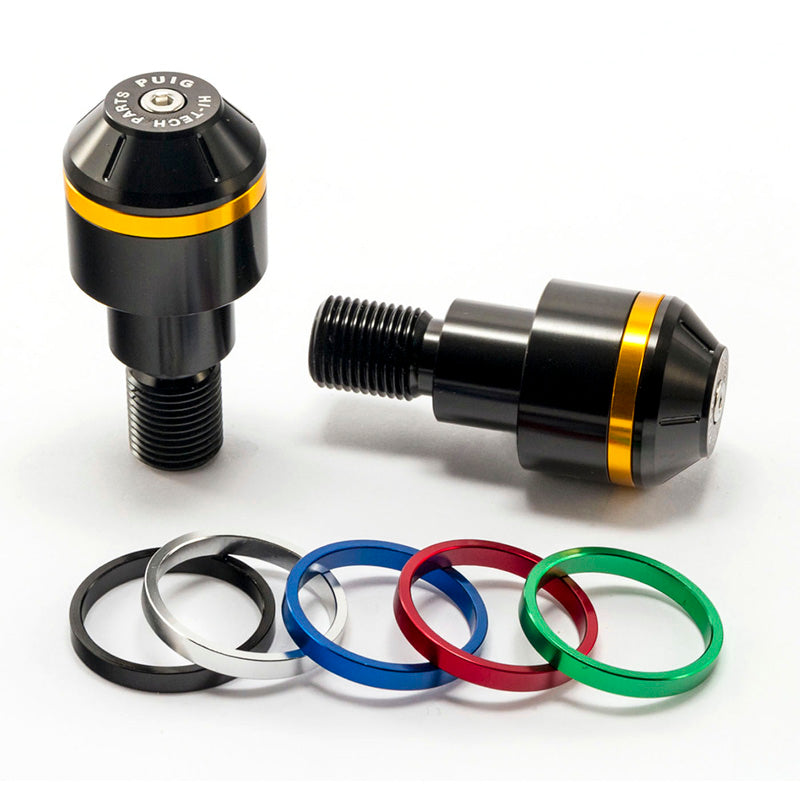 PUIG SHORT BAR END W/RINGS YAMAHA MT-09 C/BLACK 8170N