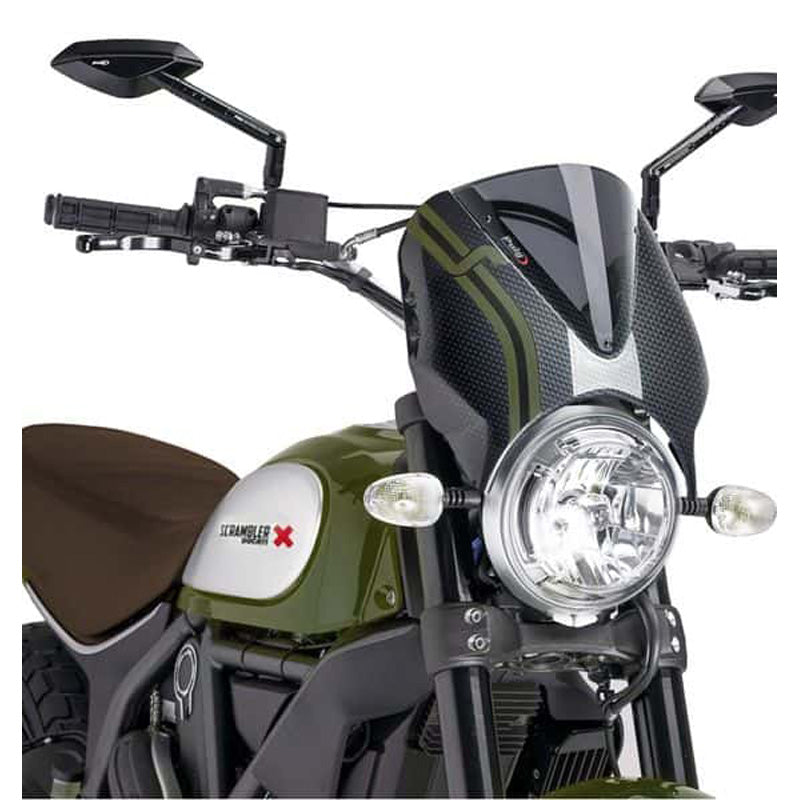PUIG WINDSHIELD NEW GENERATION SCRAMBLER 15-17 CAR/D.S 8192F