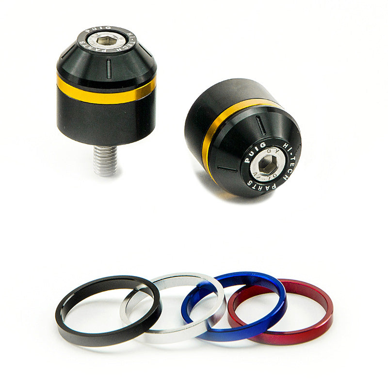 PUIG SHORT BAR END W/RINGS BMW G310R 16' C/BLACK 8805N