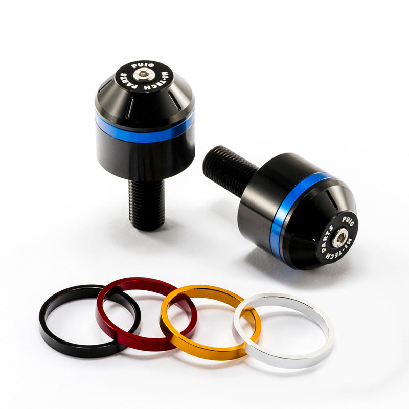 PUIG SHORT BAR END W/RINGS SUZUKI GSX-R1000 16' 9010N