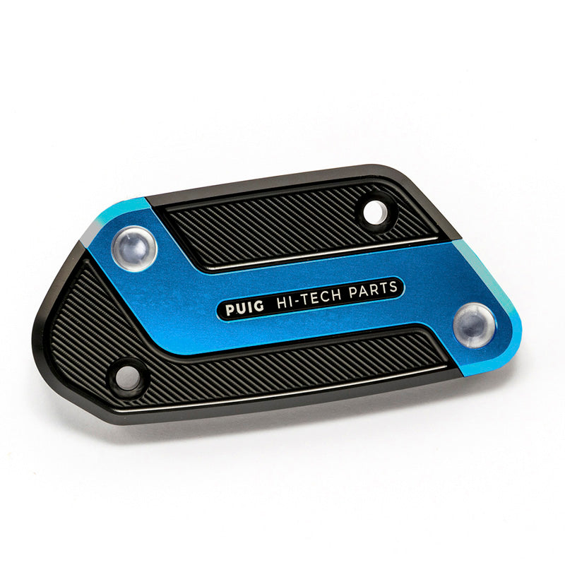 PUIG BRAKE-CLUTCH LIQUID TANK COVER BLUE 9282A