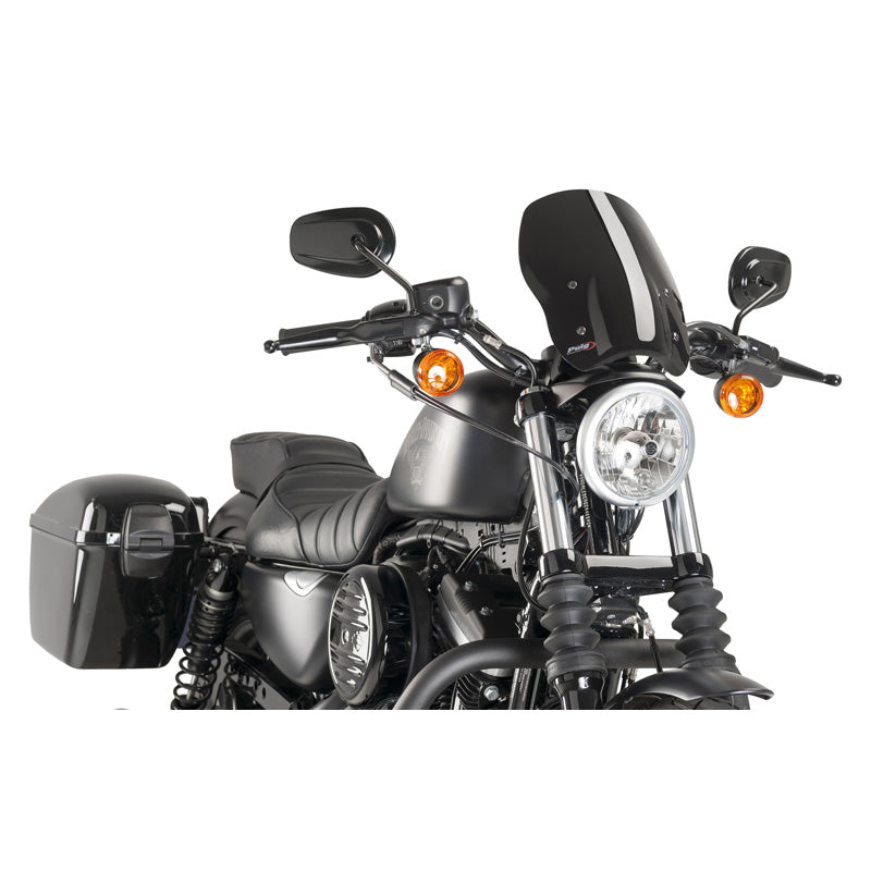 PUIG WINDSHIELD NEW GENERATION HARLEY SPORTSTER C/BLAC 9283N