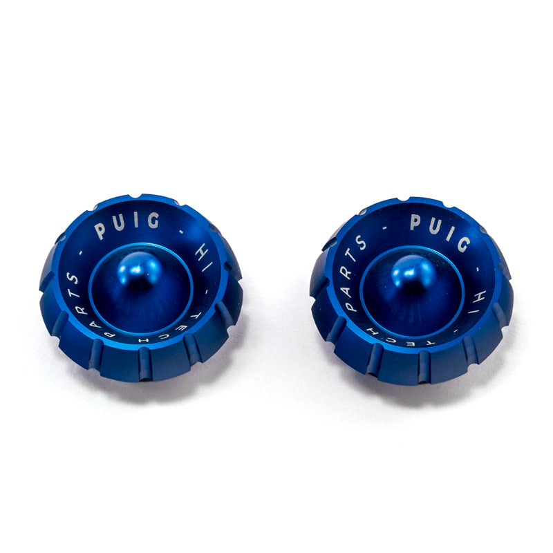 PUIG CAP BAR END MOD. THRUSTER UNIVERSAL C/BLUE 9420A