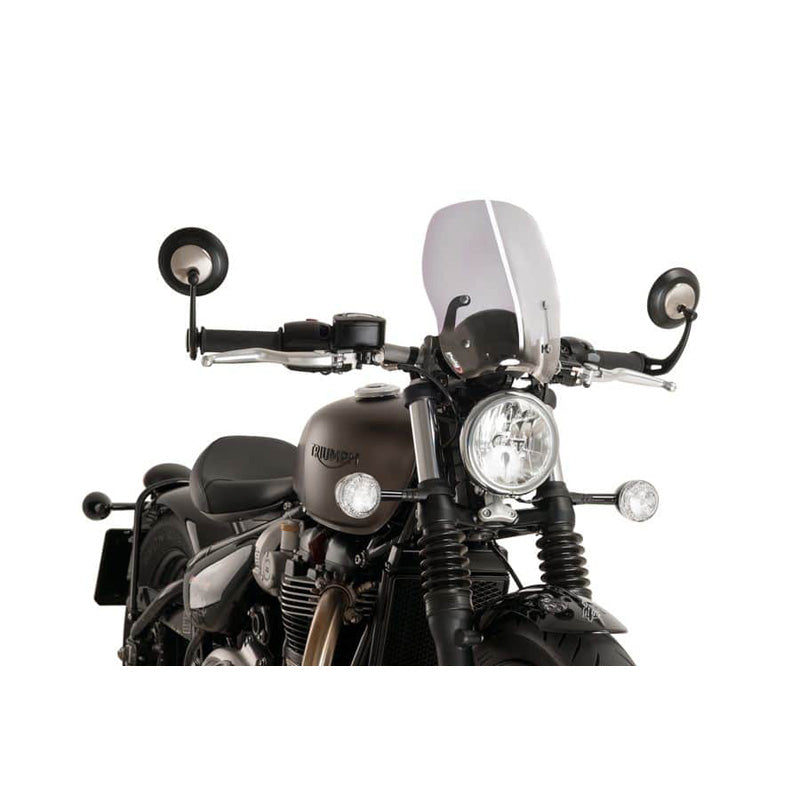 PUIG TOURING WS BONNEVILLE BOBBER 17 L SMOKE 9437H