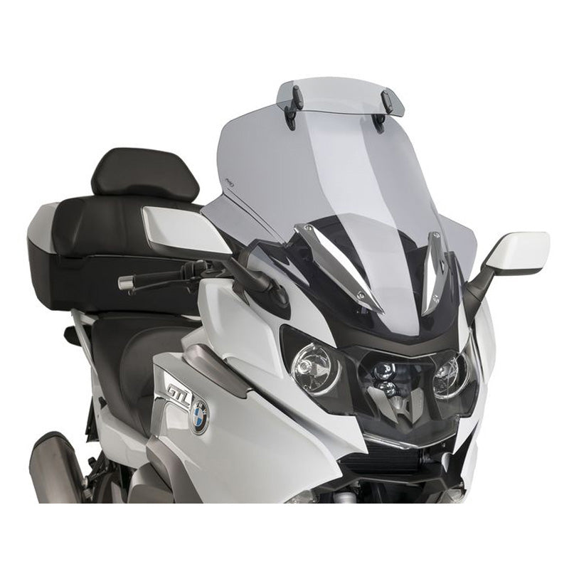 PUIG TOURING WS W/VIS K1600GT/GL 14-17 L SMOKE 9513H
