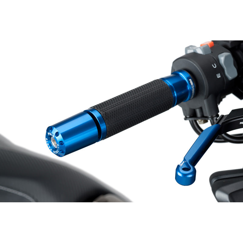 PUIG LONG BAR END KYMCO AK550 C/BLUE 9537A