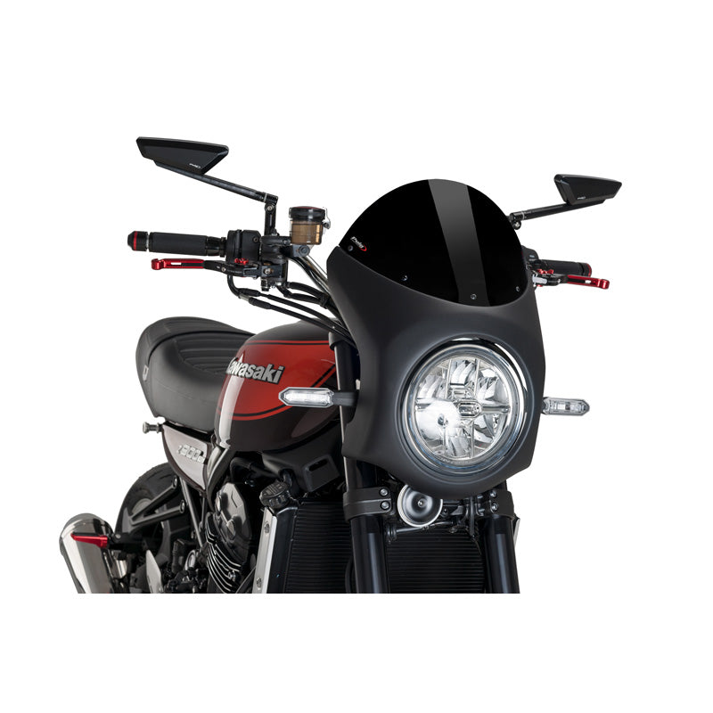 PUIG SEMIFAIRING KAW Z900RS BK/BK 9595N