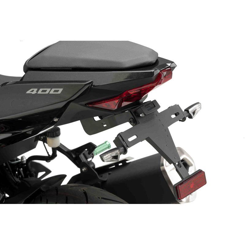 PUIG LICENSE SUPPORT KAW NINJA 400 18-19 BLACK 9629N