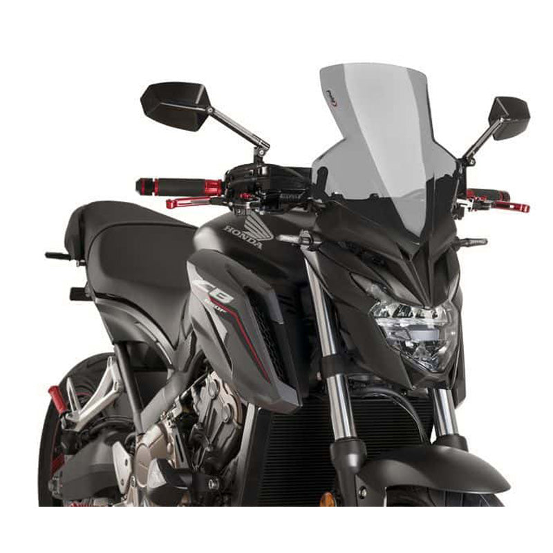 PUIG SPORT WS CB650F 17-18 L SMOKE 9687H
