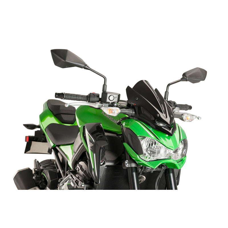 PUIG WINDSHIELD. N.G. SPORT KAWASAKI Z900 17-18'C/BLAC 9689N