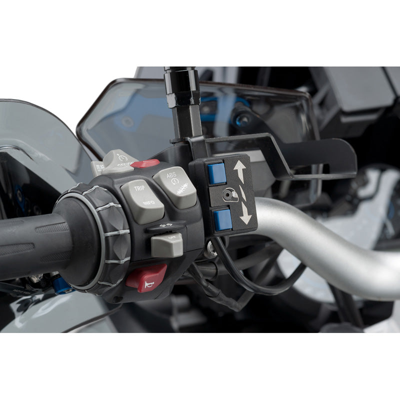 PUIG ELECTRIC ADJ WS R1200GS 13-18 BLACK 9718N