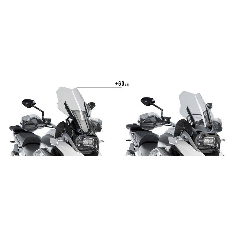 PUIG ELECTRIC ADJ WS R1200GS 13-18 BLACK 9718N