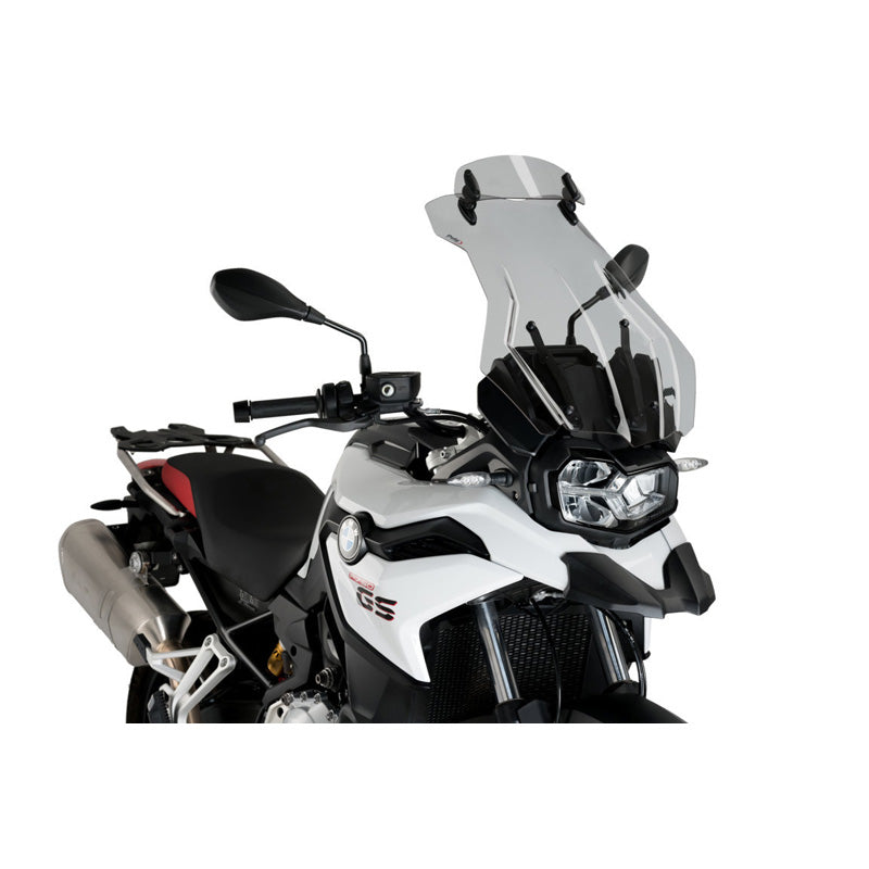 PUIG TOURING WS W/VIS BMW F750GS 18-19 SMOKE 9771H