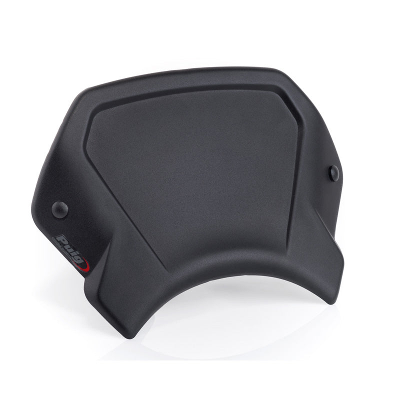 PUIG ALUM FR PLATE BMW R NINE T SCRAM 16-19 BLACK 9797N