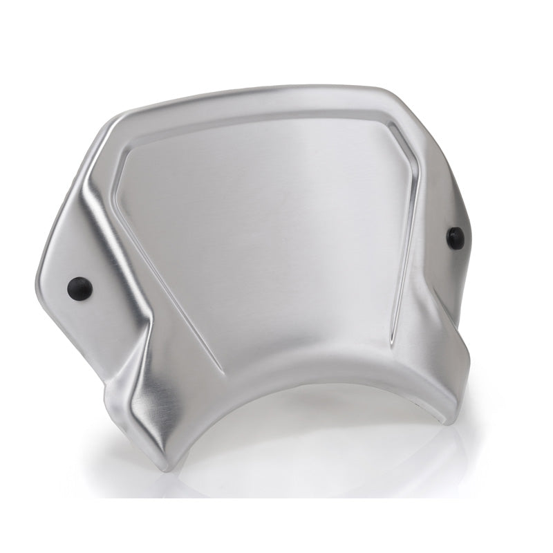 PUIG ALUM FR PLATE DUC SCRAMBLER 15-19 SILVER 9799P