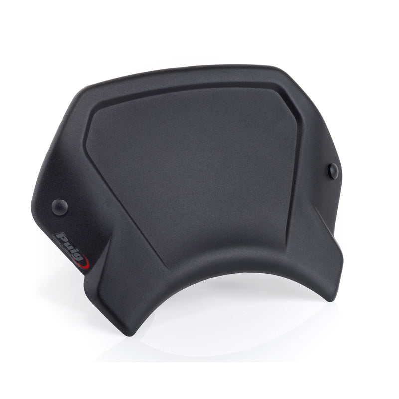 PUIG ALUM FR PLATE TRI BONN T100/T120 BLACK 9808N