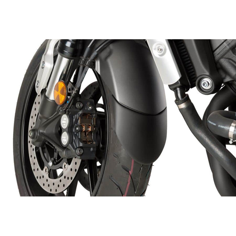 PUIG FRONT FENDER EXTENSION BLACK KAW Z900 17-23 9828N