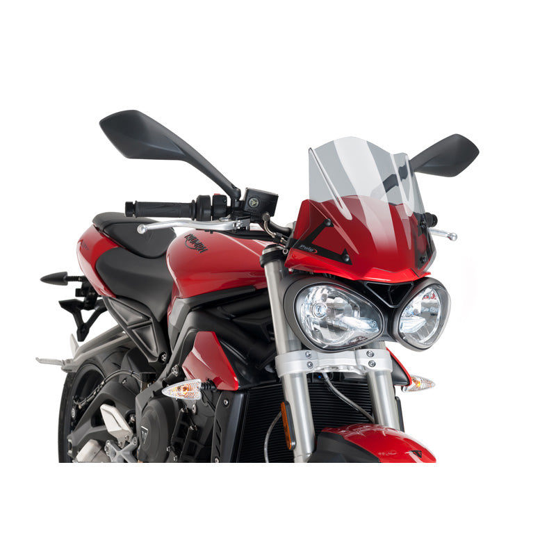 PUIG SPORT WS SPEED TRIPLE 16-18 L SMOKE 9999H