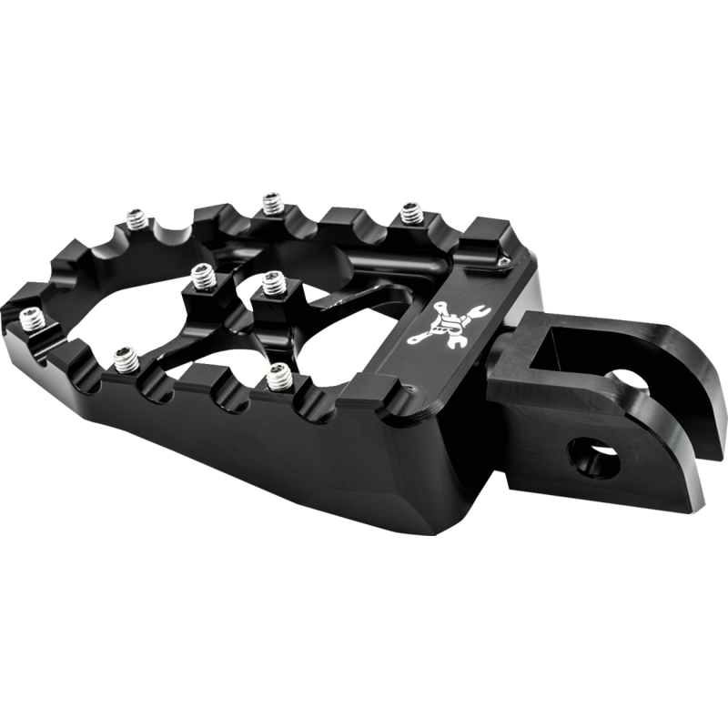 BURLY BRAND MX-EVOLUTION PEGS - BLK (M8 SOFTAIL) B13-1016B