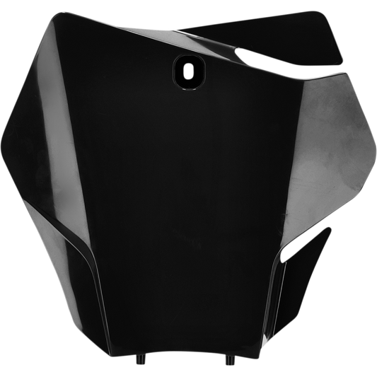 ACERBIS FRONT # PLATE- GASGAS MC125/250F/450F, EX300/250F-450F BLACK 2872760001