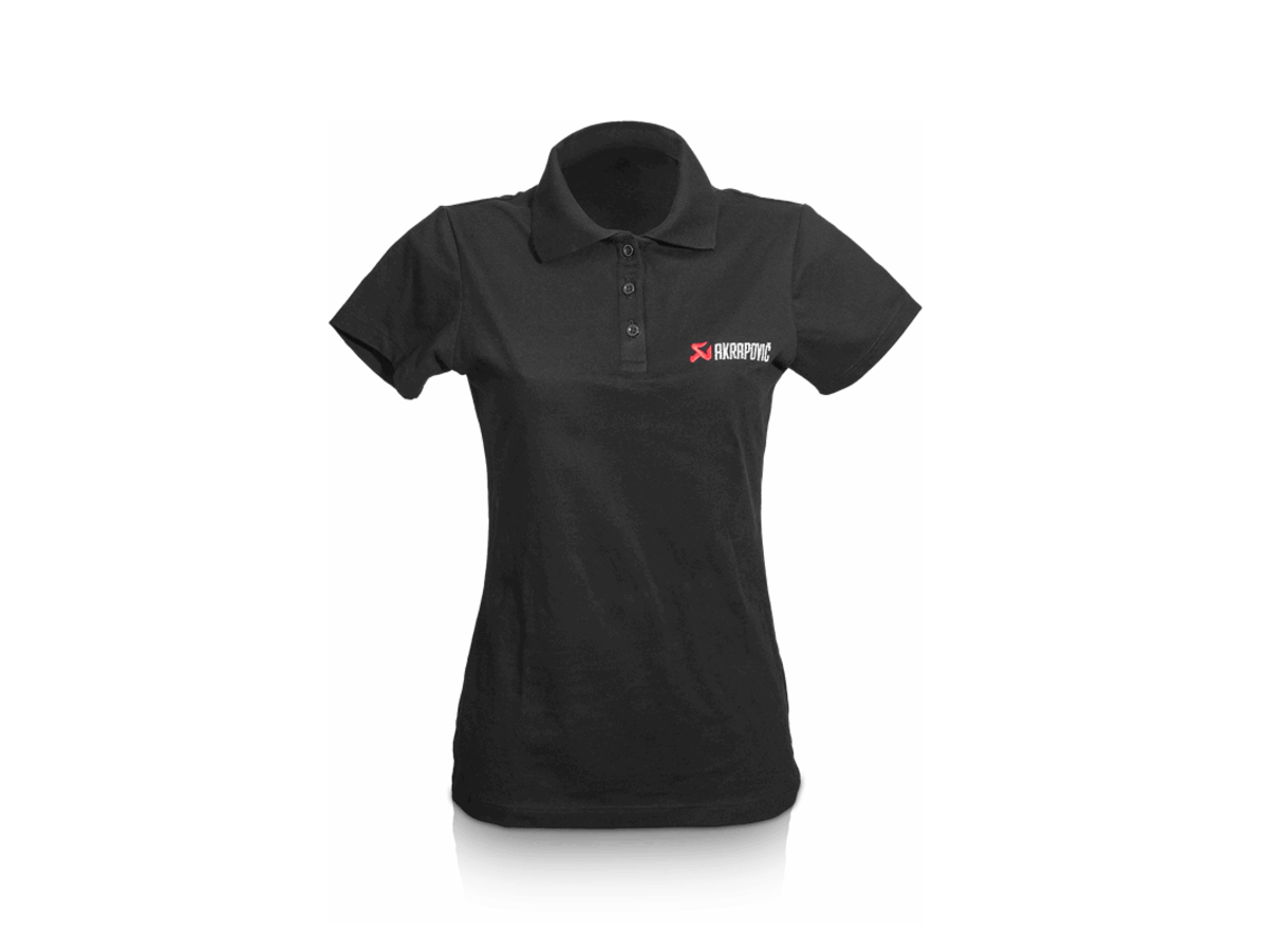 AKRAPOVIC AKRAPOVIC POLO SHIRT BLK WOMEN M 801651