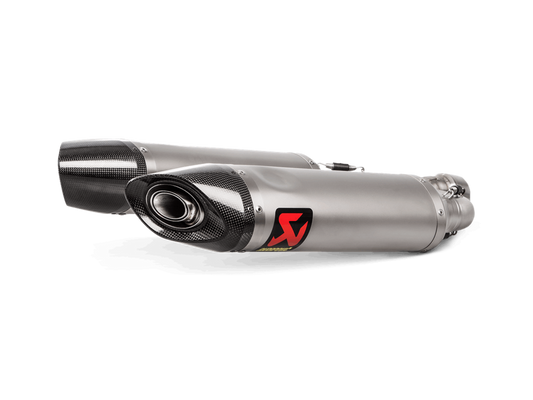 AKRAPOVIC SHIVER 900 17-20 TITANIUM SLIP-ON S-A9SO1-HDT/1