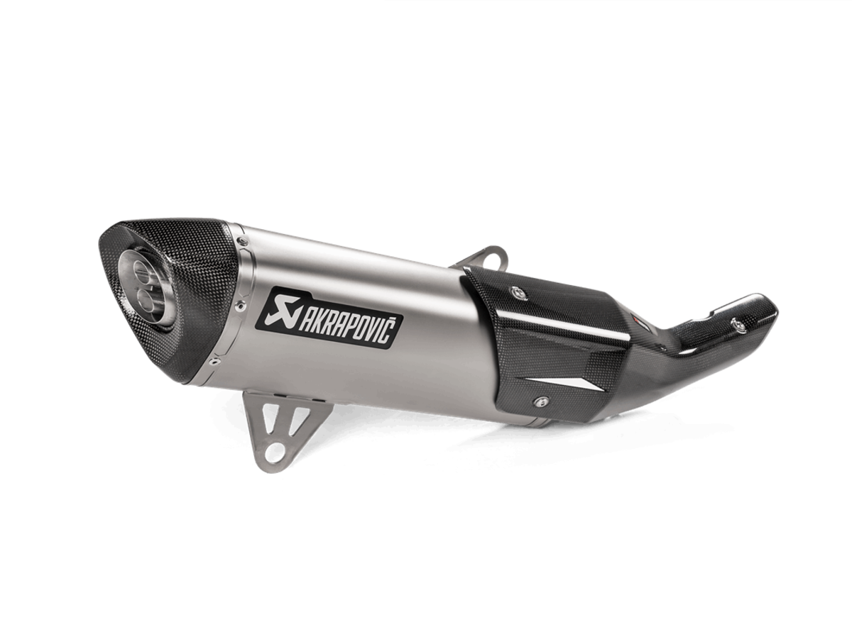 AKRAPOVIC C 400 GT 19-20 TITANIUM SLIP-ON S-B4SO2-HRT
