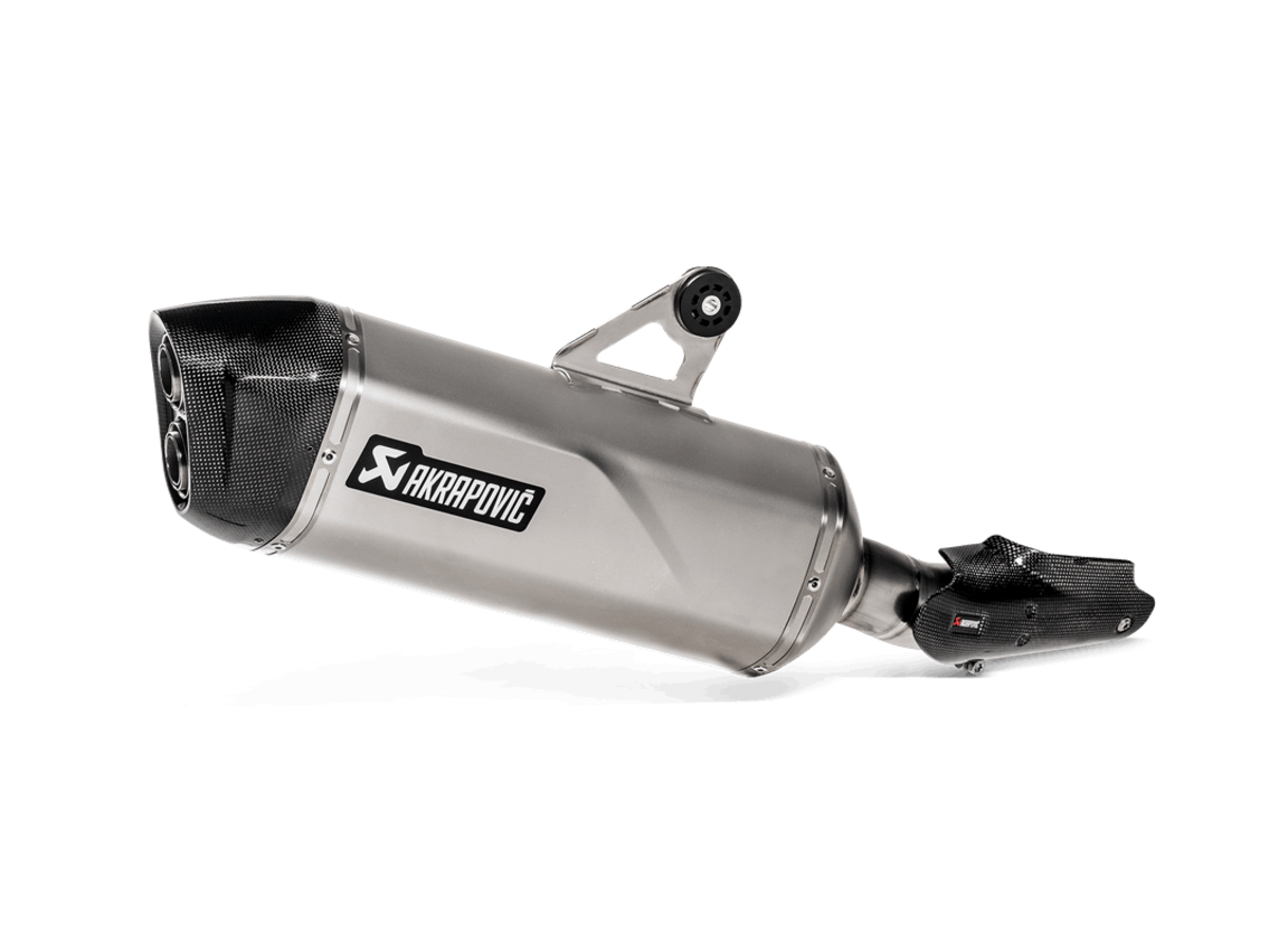 AKRAPOVIC R1250GS/ADV 19-22 TITANIUM SLIP-ON S-B12SO23-HAAT