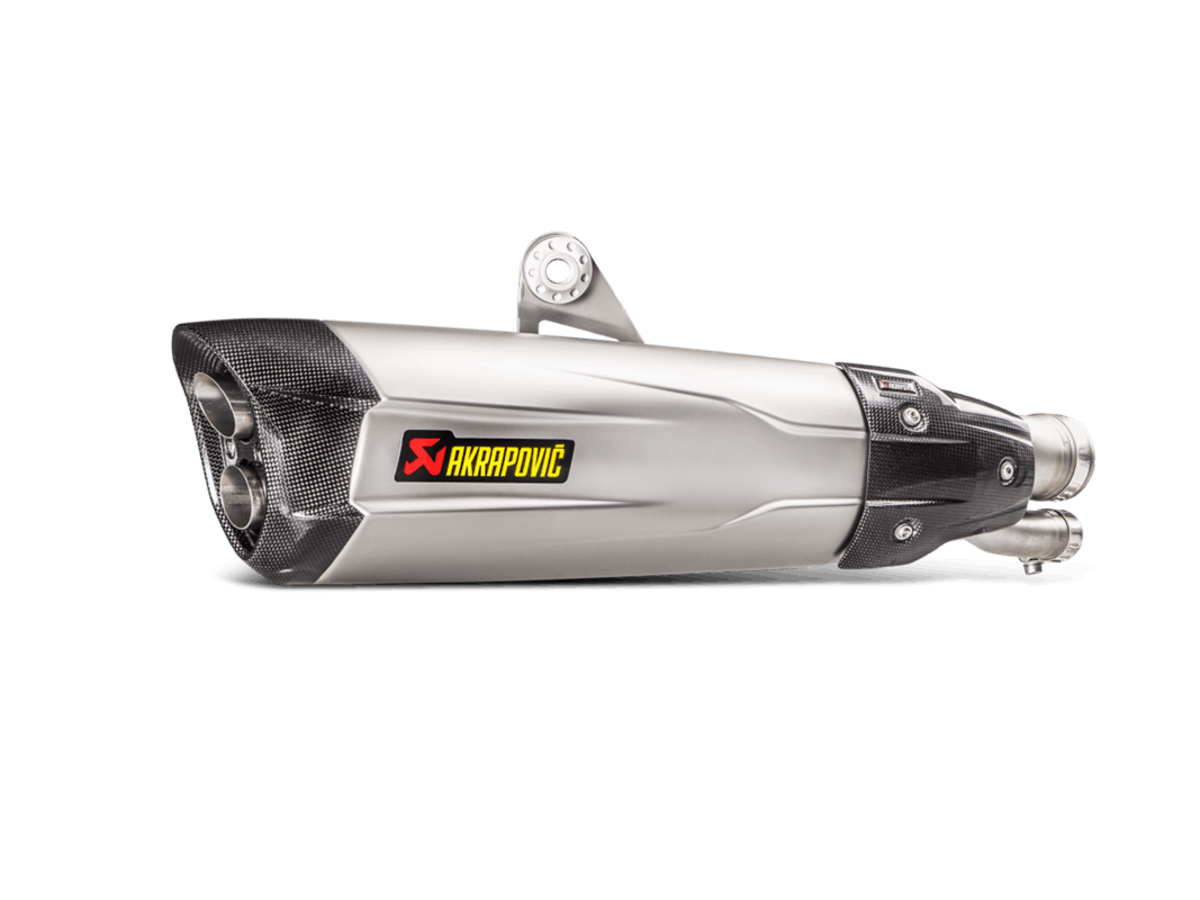 AKRAPOVIC S1000RR 17-18 TITANIUM SLIP-ON S-B10SO6-HDVDZT