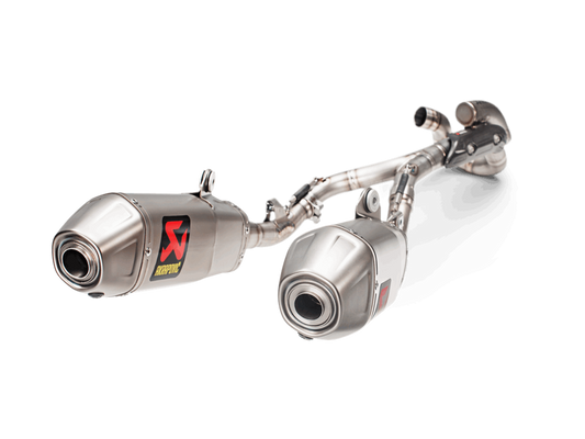 AKRAPOVIC CRF450R/RX 17-19 TITANIUM RACE LINE S-H4MR16-CIQTA