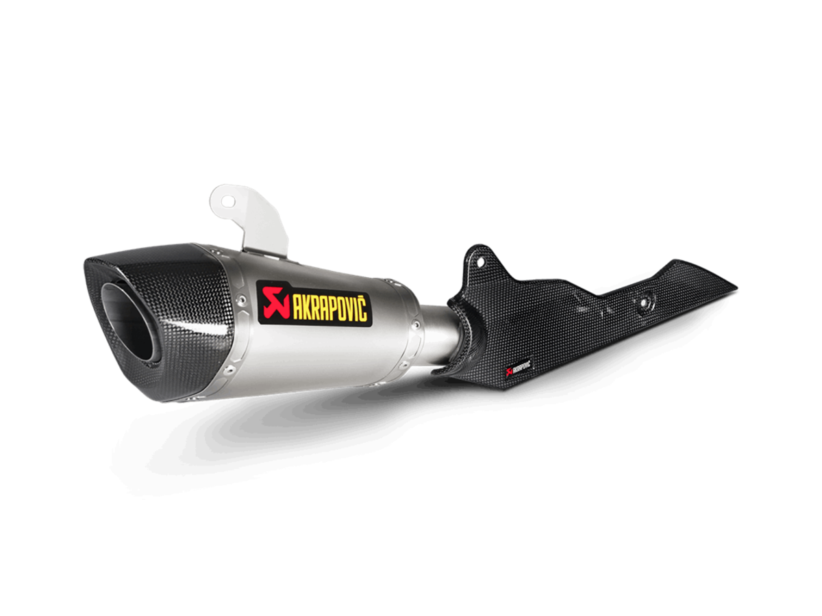 AKRAPOVIC GSX-S1000/F 15-20 TITANIUM SLIP-ON S-S10SO11-HASZ