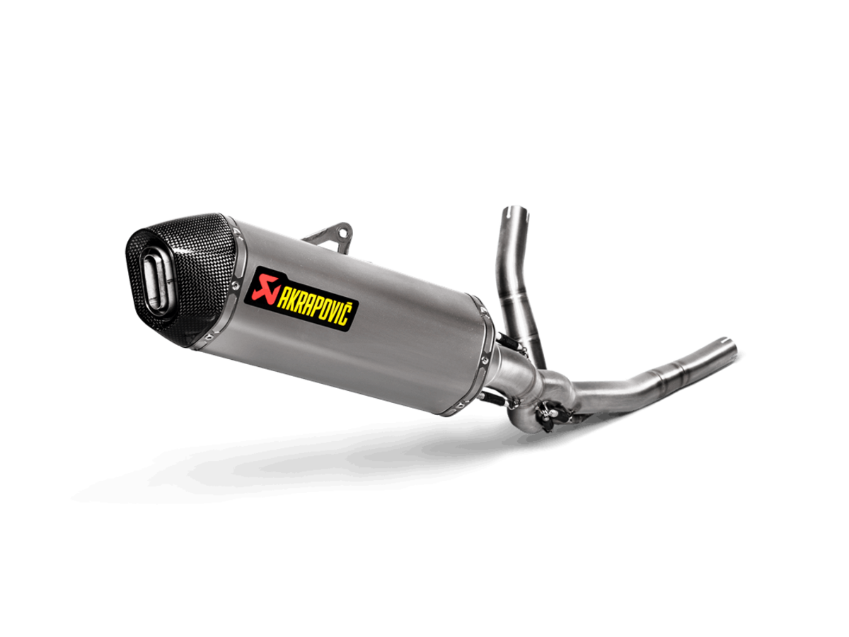 AKRAPOVIC V-STROM 650 17-20 TITANIUM RACE LINE S-S6R9-WT